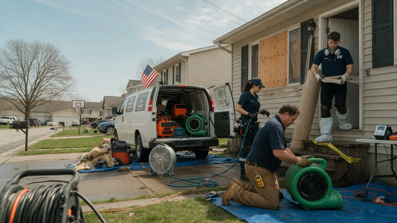 Water Damage Restoration in Amonate, VA near me